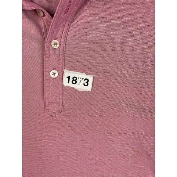 Johnnie O Polo Shirt Mens XL Extra Large Pink Short Sleeve Surf Golf Casual - Picture 5 of 5